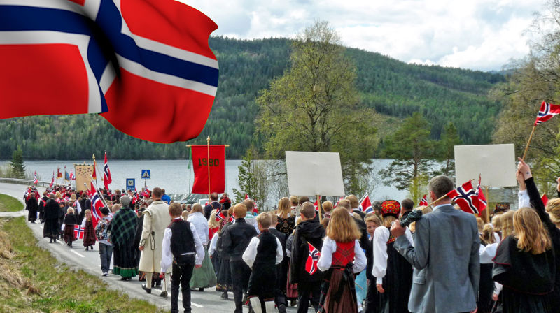 17.maitog i Øystre Slidre. Foto Saskia Alida Van Veen