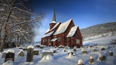 Hegge kyrkje foto: Tor Arne Solberg