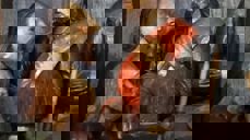 Utsnitt av Saskia Aleida Van Veen sitt foto av altertavla i Hegge.