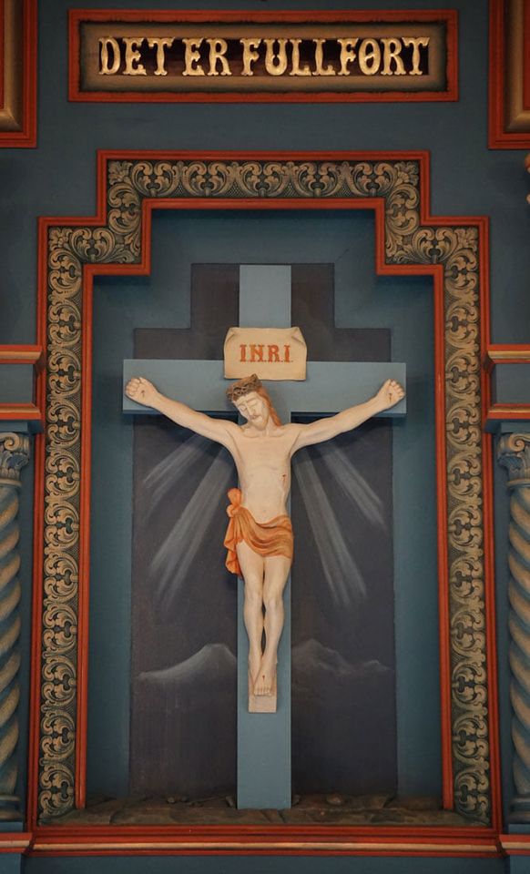 Altertavla i Lidar. Foto: Saska Aleida Van Veen