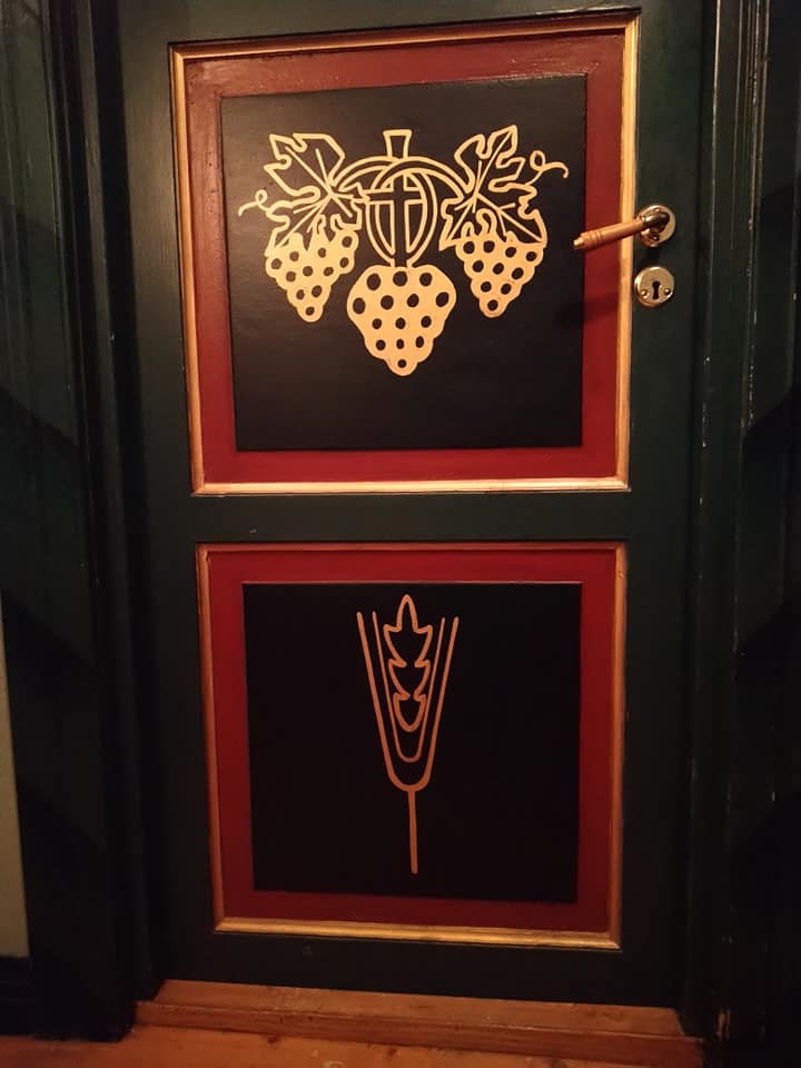 Dør i Volbu Kyrkje. Foto: Eli Vatn