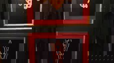 Dør i Volbu Kyrkje. Foto: Eli Vatn