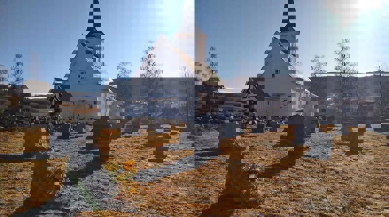 Volbu kyrkje. Foto: Eli Vatn