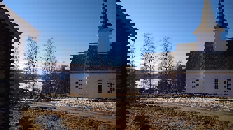 Volbu kyrkje. Foto: Eli Vatn