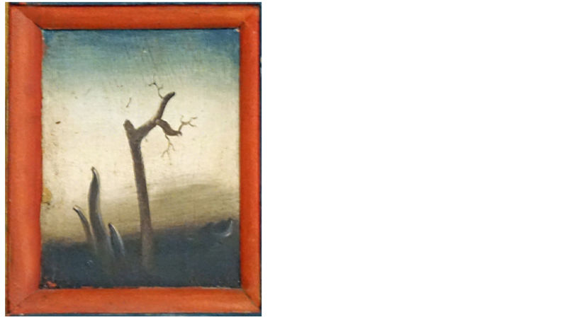 Døde kvistar frå altertavla i Volbu Kyrkje Foto: Saskia Aleida Van Veen