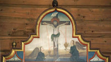 Alterparti Volbu kyrkje. Foto: Saskia Aleida Van Veen