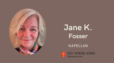 Prest Jane K. Fosser - Rakkestad sokn