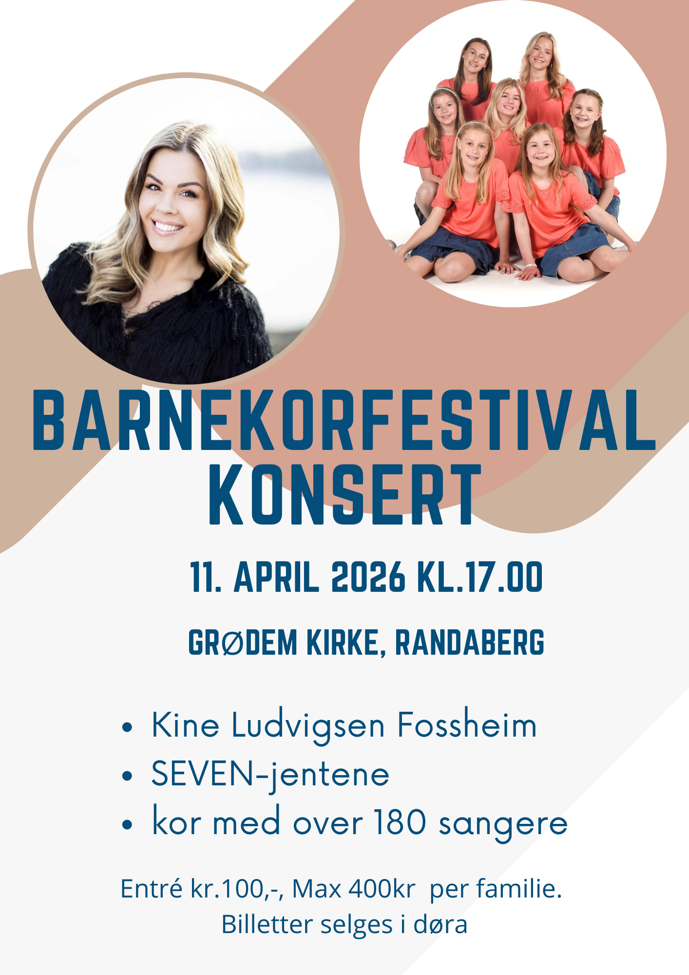 Konsert i Grødem kirke 11.april