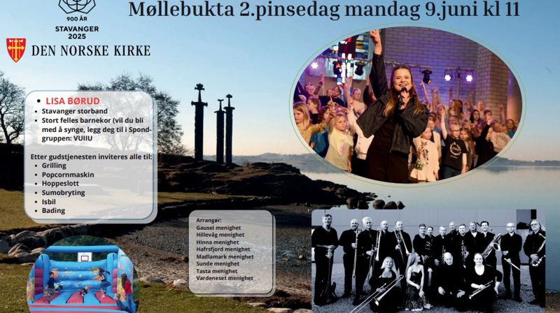 Jubileumsgudstjenste 2.pinsedag