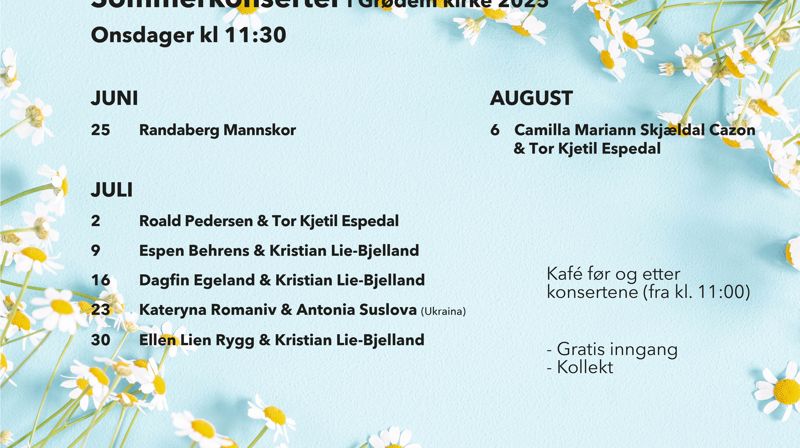 Sommerkonserter