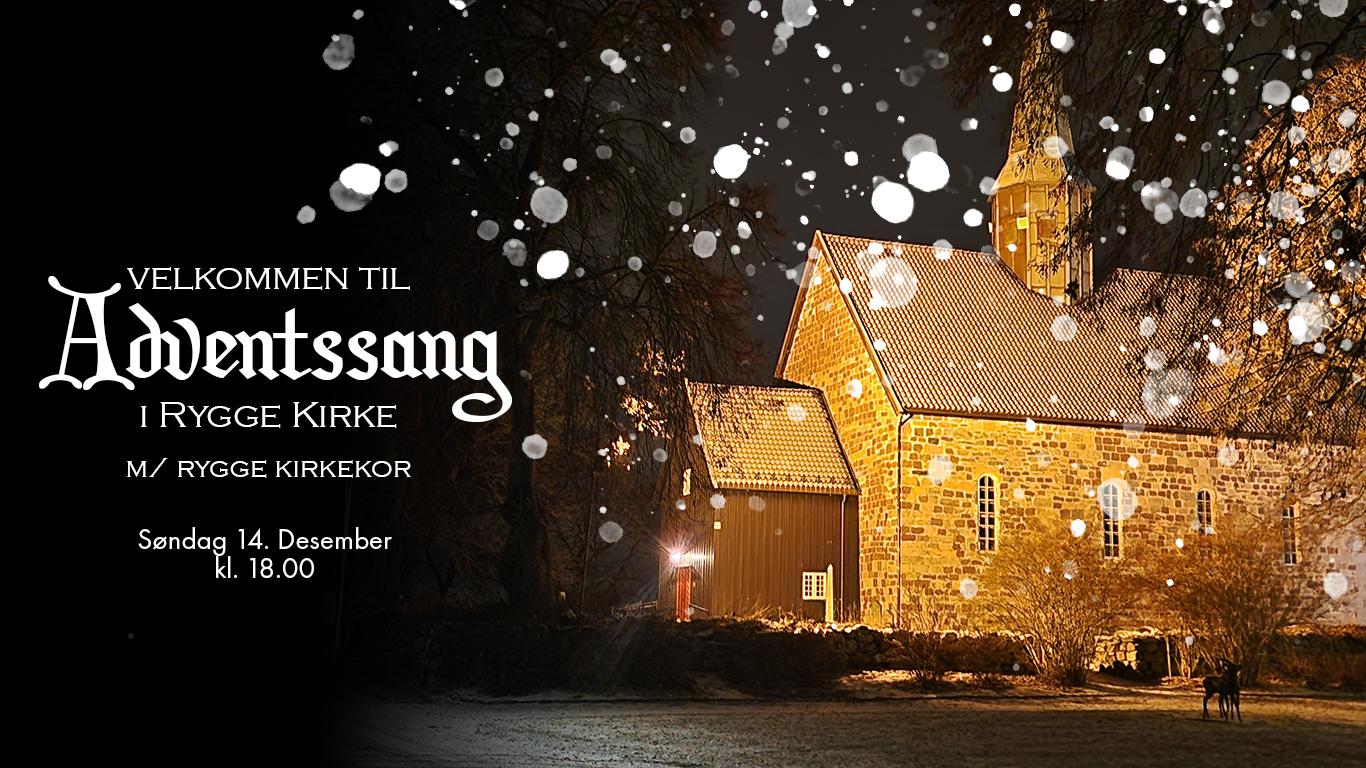 Adventssang i Rygge kirke 14.12.25 kl. 18