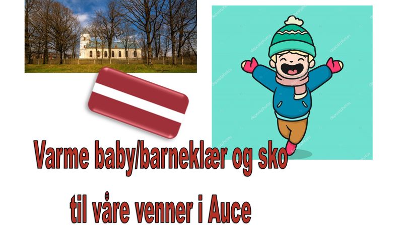 Klesinnsamling til vennskapsmenigheten i Auce