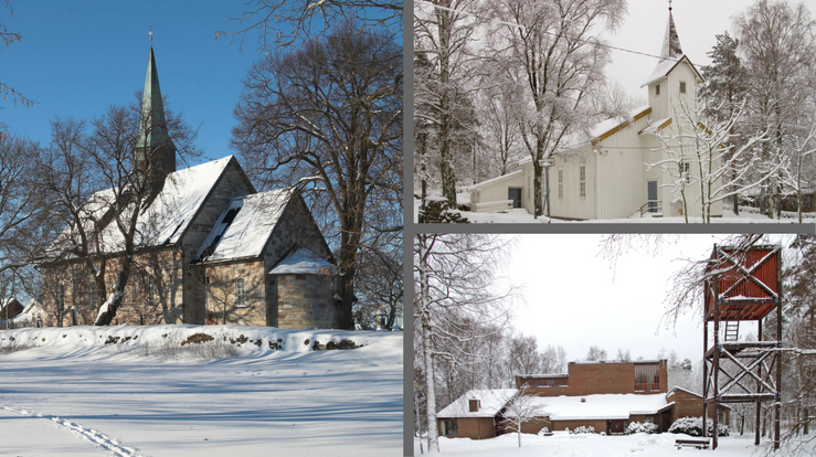 Gudstjenester jul og nyttår 2025