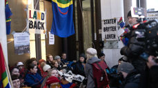 Fosen-aksjonen ved OED, Foto: Natur og Ungdom