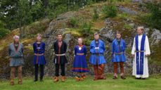 Konfirmanter i Samien Åålmege 2021, Røyrvik. Foto Helen Jønsson