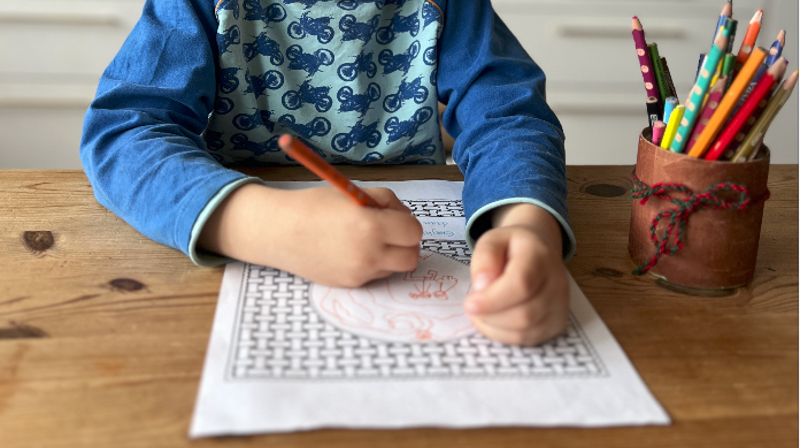 Laavenjassh jïh maallh - Tegneoppgaver og maler