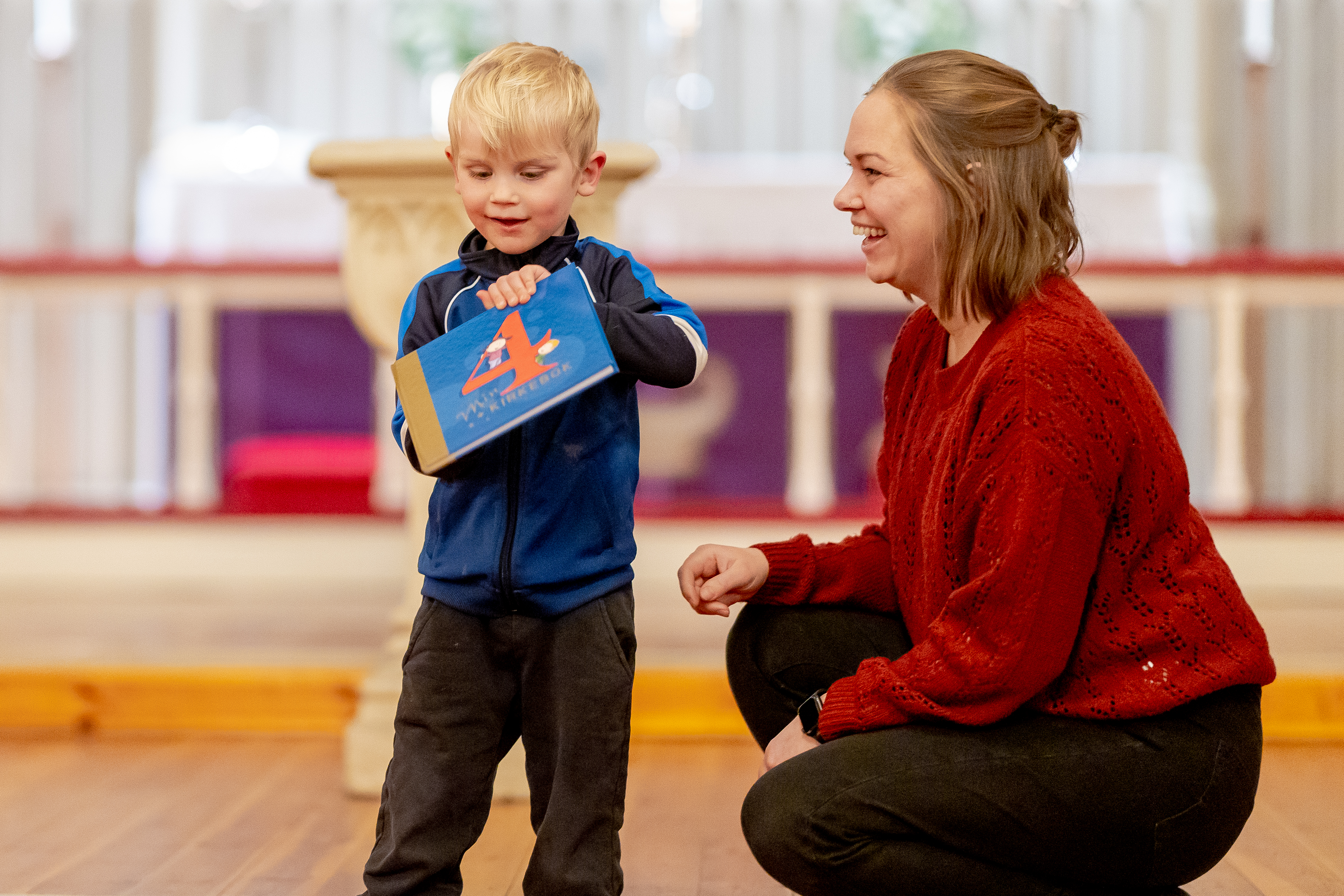 Utdeling av 4-års boka!