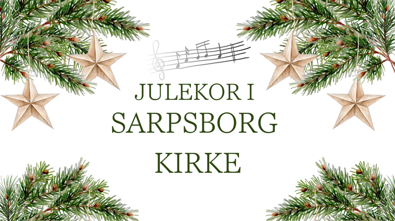 Er du glad i å synge? Bli med å synge i Sarpsborg kirke 1. juledag!