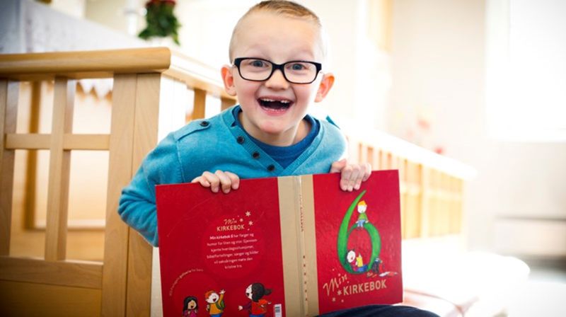 Skolestartsgudstjeneste - 6-årsbok