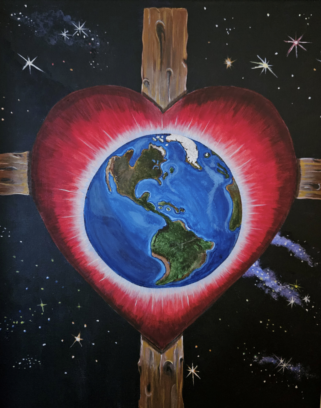 Maleri av Hilde Fauchald