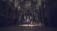 Gjermund Larsen med kvintett fra Trondheimssolistene.