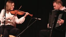 Mads Erik Odde og Synne Grothe. Foto: Bjørn Brandt.