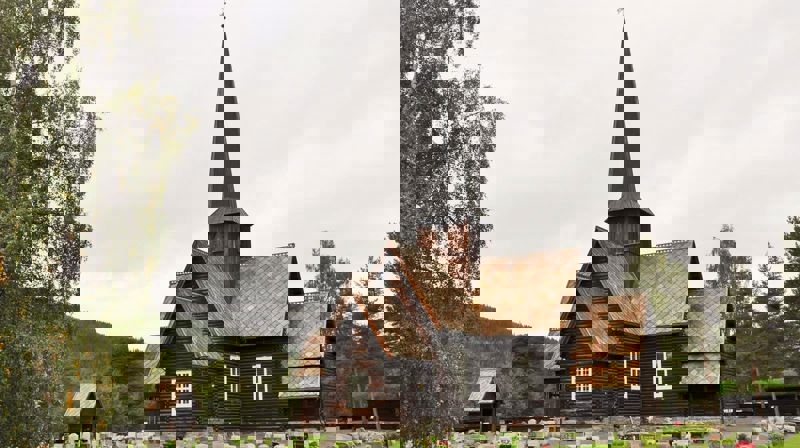 Heidal sokn er kjent for sitt enestående kulturlandskap og mange fredede gårdsanlegg. Foto: Palmar Ruste