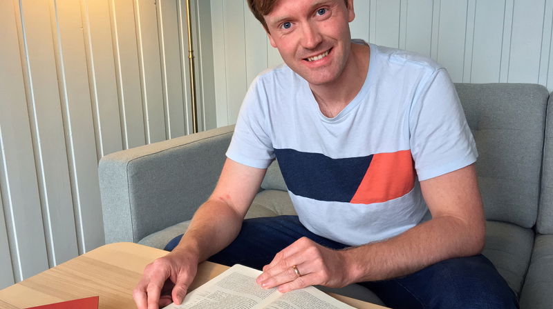 Buvikingen Fredrik Danielsen ordineres til prest søndag 18. august i Hemne