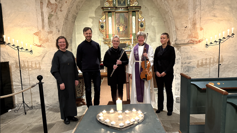 Minnestund på allehelgensdag i Skaun-menighetene