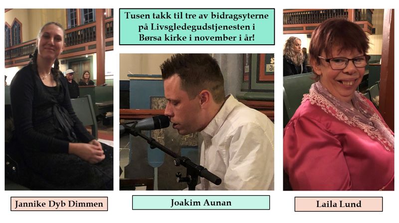 For en flott gudstjeneste! Et lite tilbakeblikk...