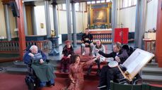 fra gudstjenesten 2. pinsedag 2021