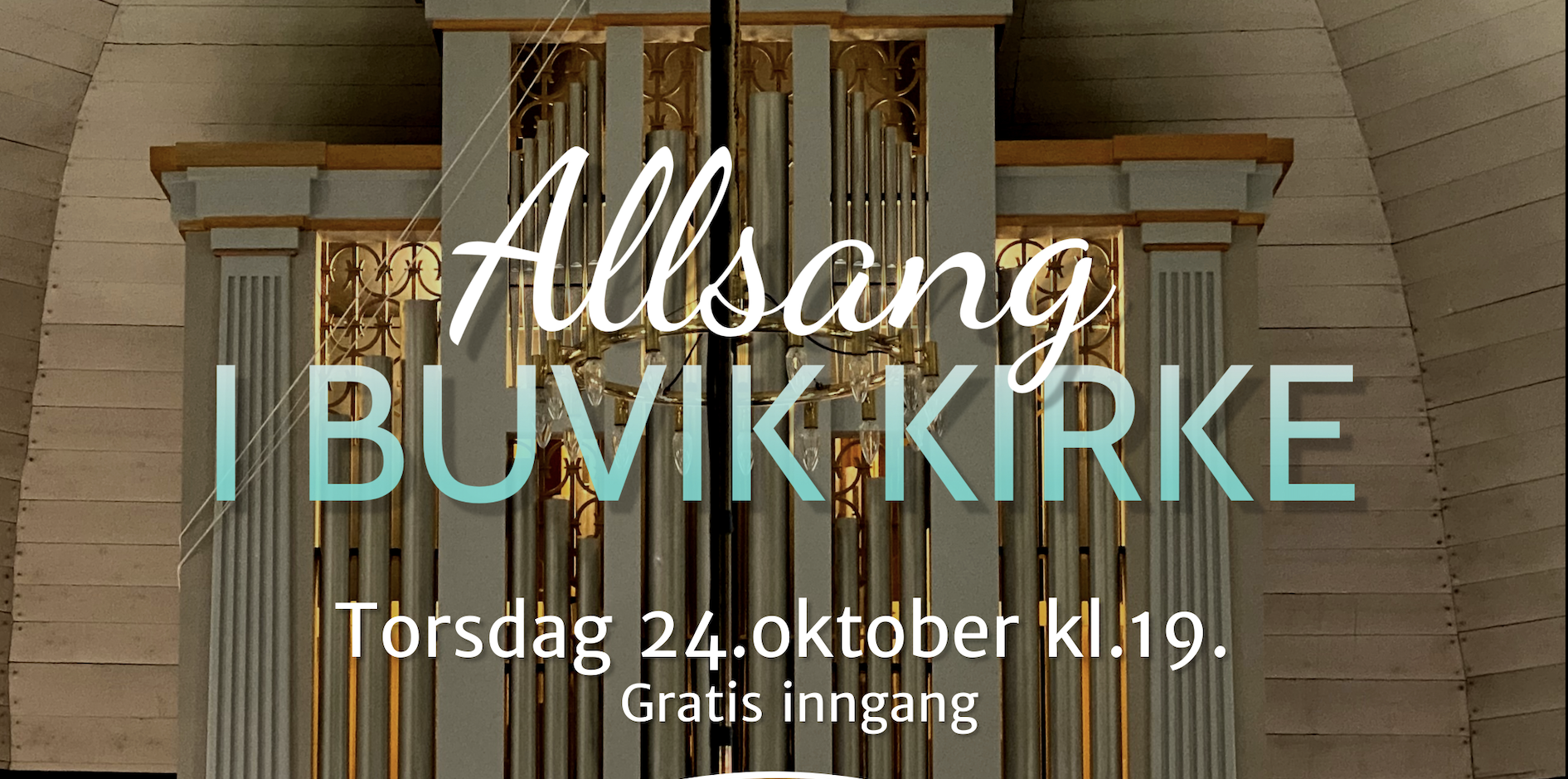 Allsangskveld i Buvik kirke