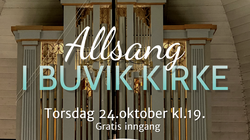 Allsangskveld i Buvik kirke