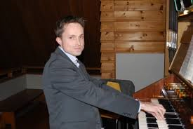 Anders kantor ved orgelet i Begnadalen kirke