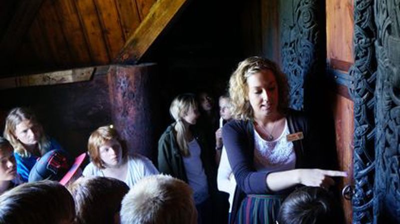 Sommerjobb som omviser