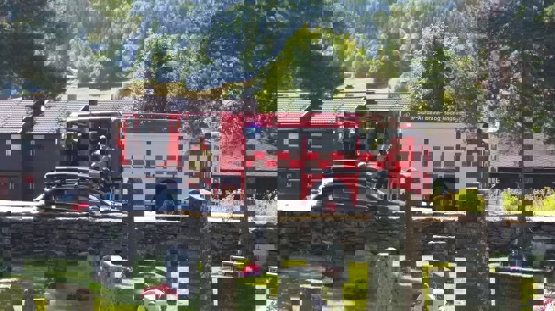 Falsk brannalarm i Bagn kyrkje