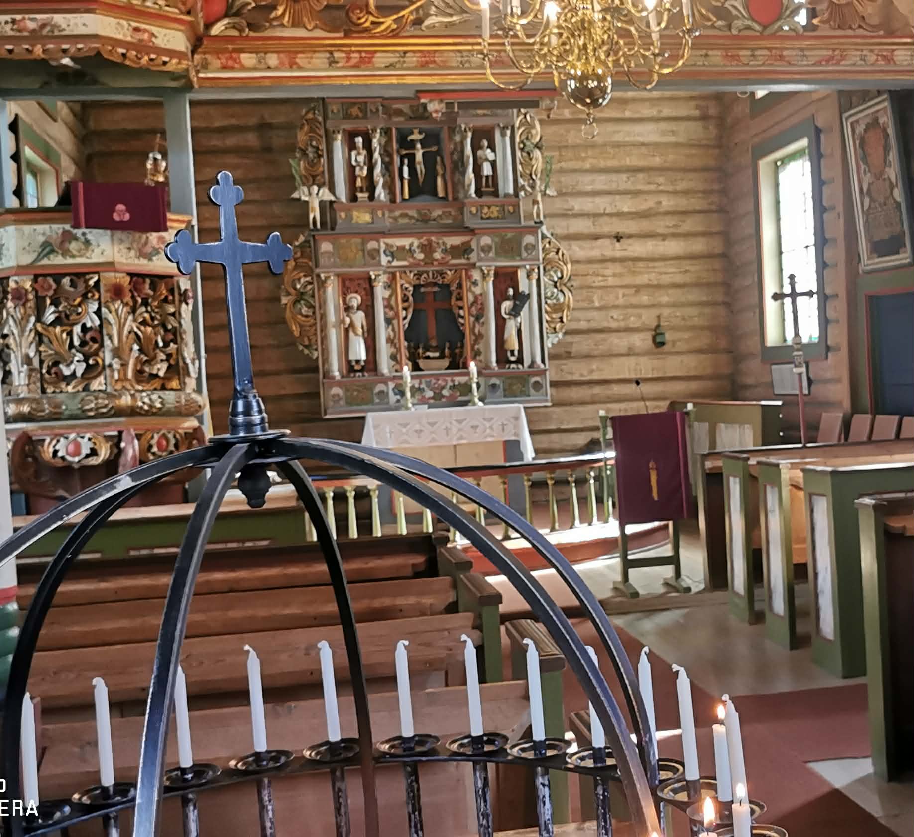 Velkommen til fellessamling i Bagn kyrkje under Kong Harald Vs gravferd
