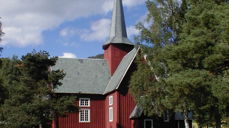 Bagn kyrkje, sommer