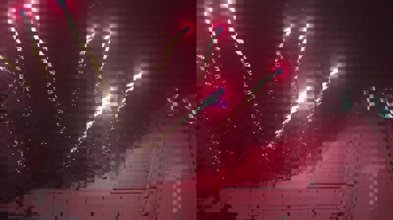 Konfirmantene våre var på storslått leir i HåkonsHall på Lillehammer sist helg