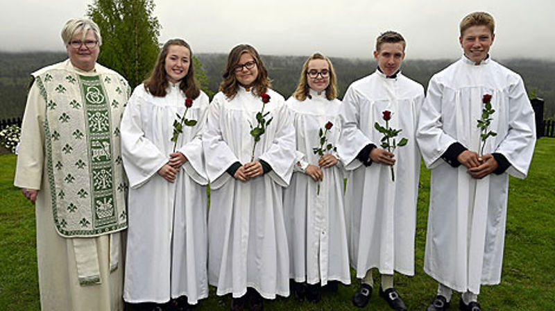 Gratulerer med vel overstått konfirmasjonsdag
