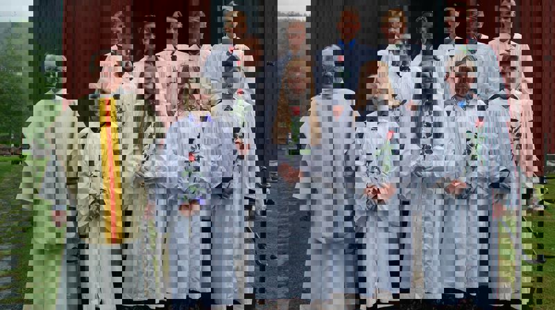 Gratulerer med vel overstått!