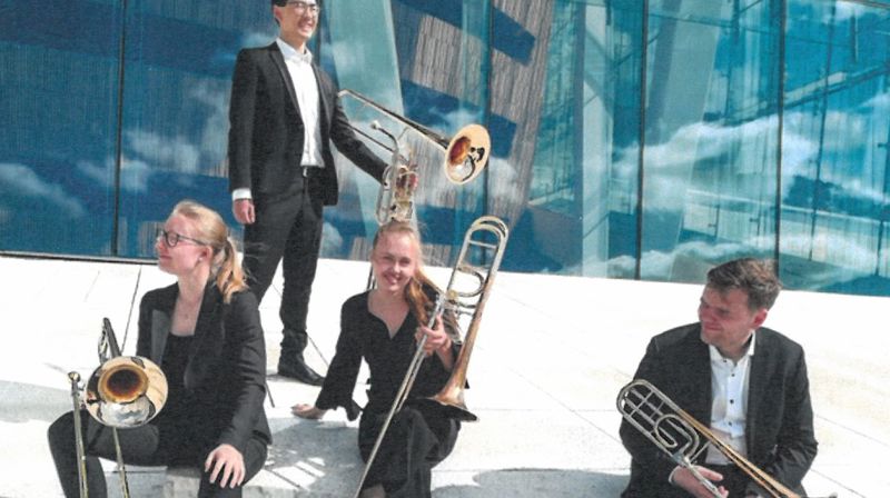 Cimbrasso turné med sommerkonserter i Vesterålen, 22.juli kl 18.00 kommer de til Sortland kirke.