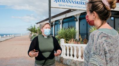 Reportasje i fra Sjømannskirken