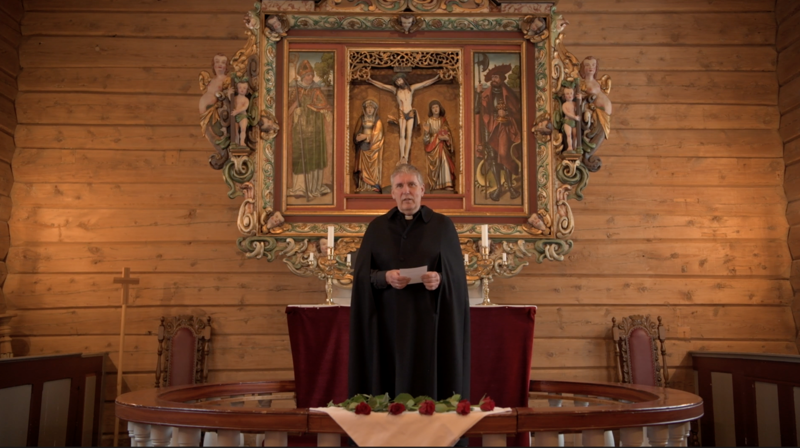 Gudsteneste i Norddal kyrkje på langfredag.