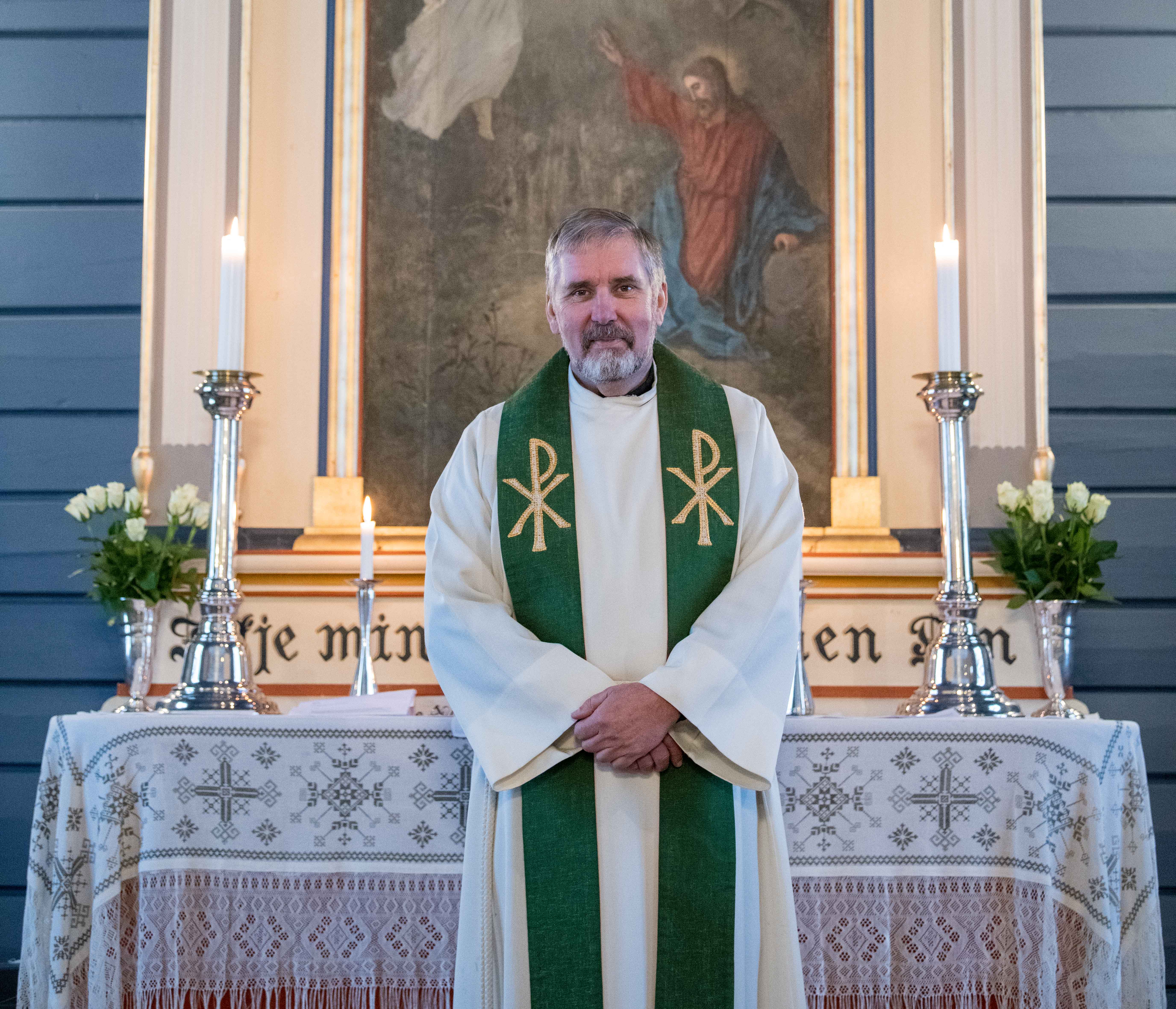 Sokneprest Morten Gravdal