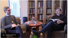 Øystein og Jan i samtale.