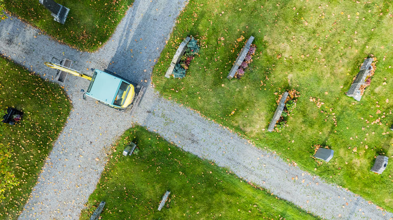 Kyrkjegard. Foto: Torstein Kiserud