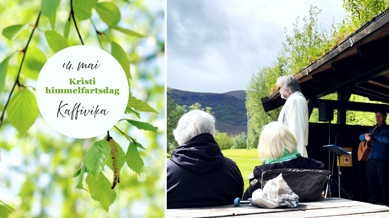 Utegudsteneste 14.05 i Kaffivika, Langevåg