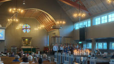 Heil-gudsteneste i Langevåg kyrkje 30. september, med innslag frå barnekora Blessing og BigBless.