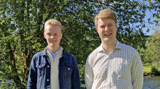 Velkomen til sommarvikarar Mathias og Emil!